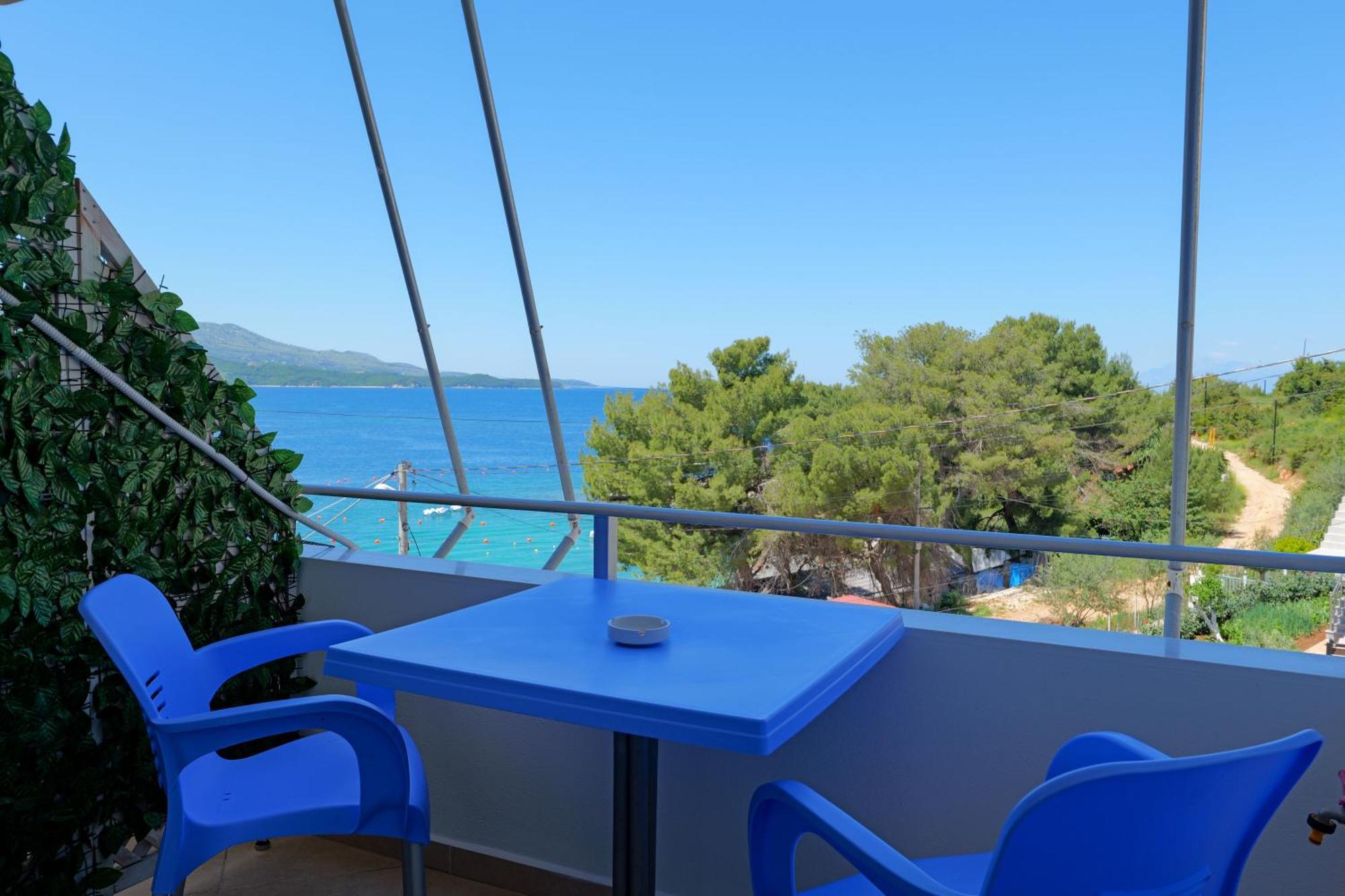 Livia'S Guesthouse Ksamil Bagian luar foto